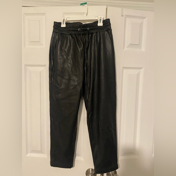 LOFT petite vegan leather pants - Picture 1 of 3
